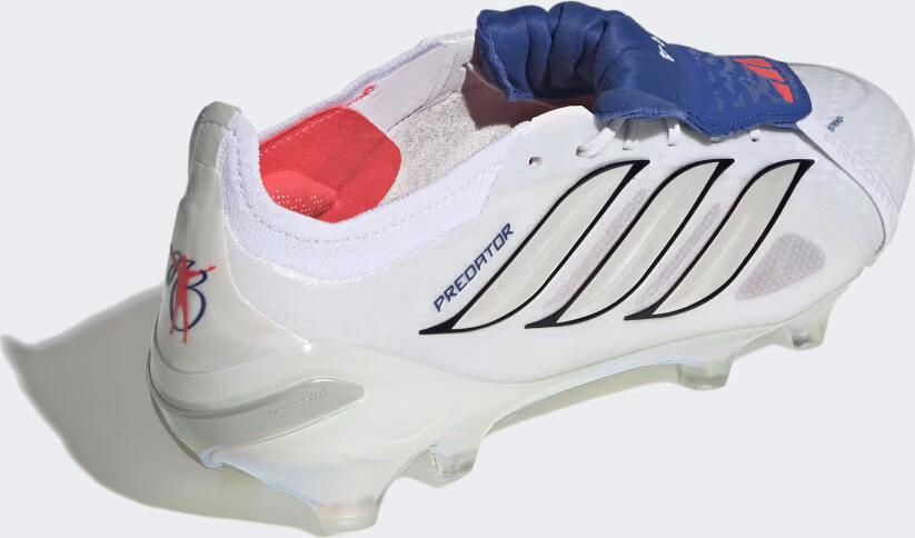 Adidas Predator Elite Fold-over Tongue FG Icon Takeover Wit Zilver Blauw - Foto 5