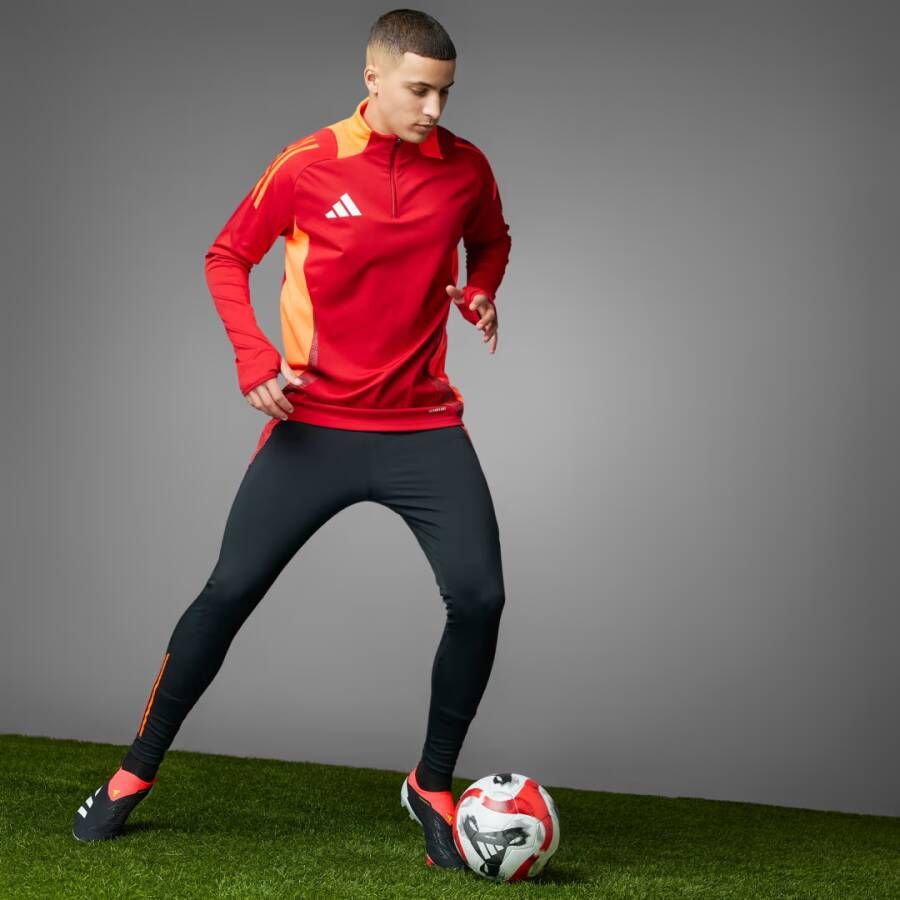 Adidas Predator Elite Laceless FG Core Black Cloud White Solar Red- Heren Core Black Cloud White Solar Red - Foto 5