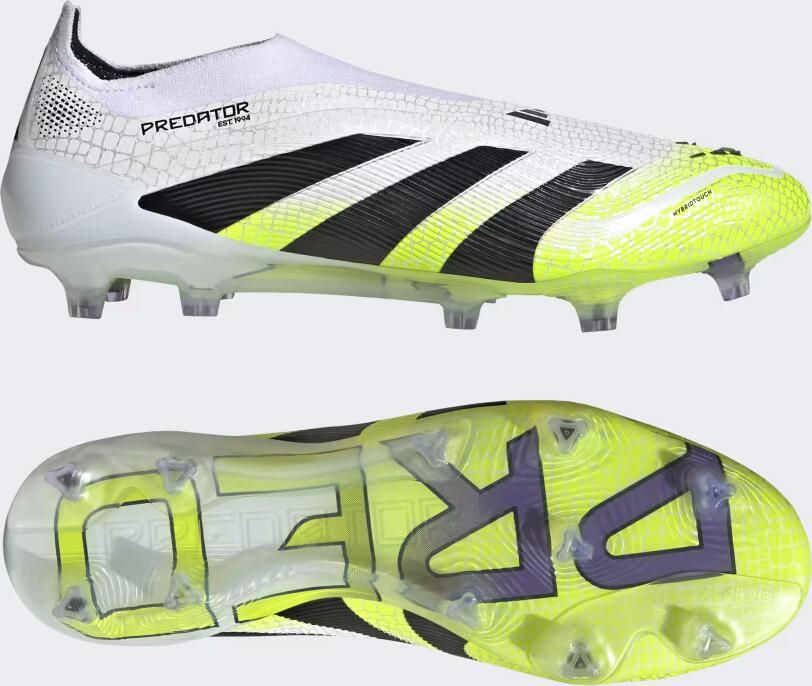 Adidas Voetbalschoenen Bottines Predator Elite Laceless FG blanc - Foto 2