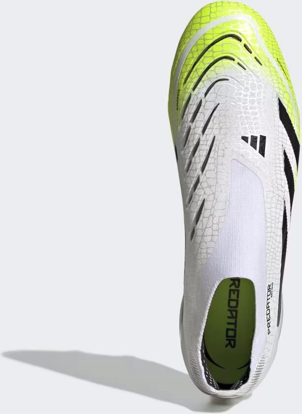 Adidas Voetbalschoenen Bottines Predator Elite Laceless FG blanc - Foto 3
