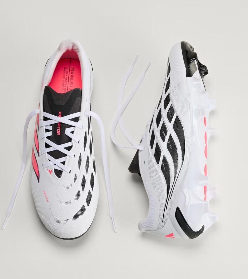 Adidas Perfor ce Predator League senior imitatieleren voetbalschoenen roze wit - Foto 10