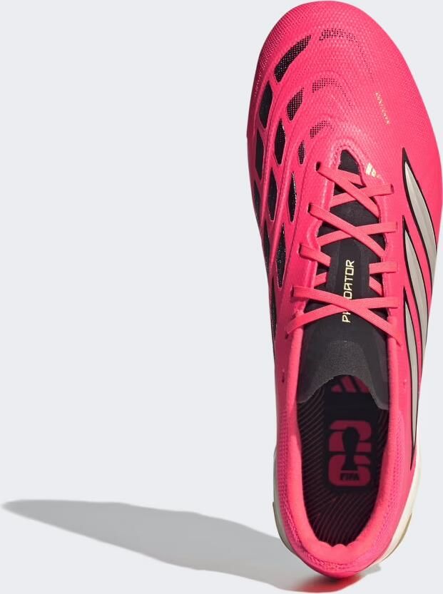 Adidas Predator League FG Road to Glory Solar Turbo Thermal Chrome Zwart - Foto 5