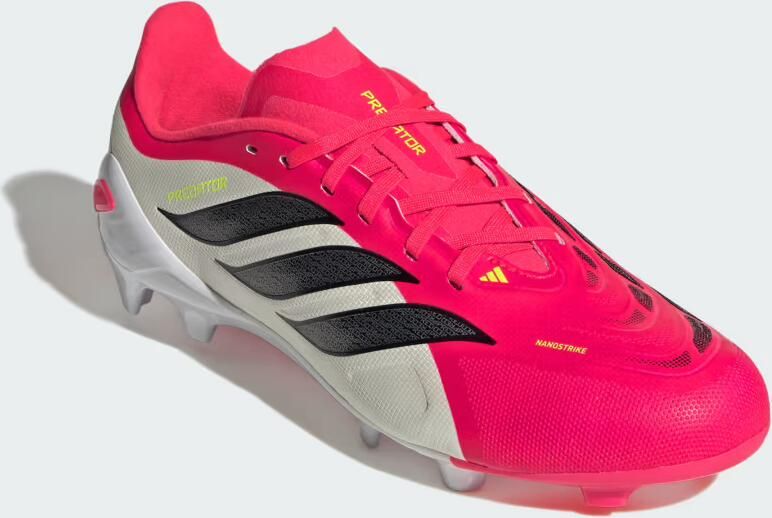 Adidas Predator League Fg Junioren Voetbalschoenen Rood Roze 1 2 Kinderen - Foto 9