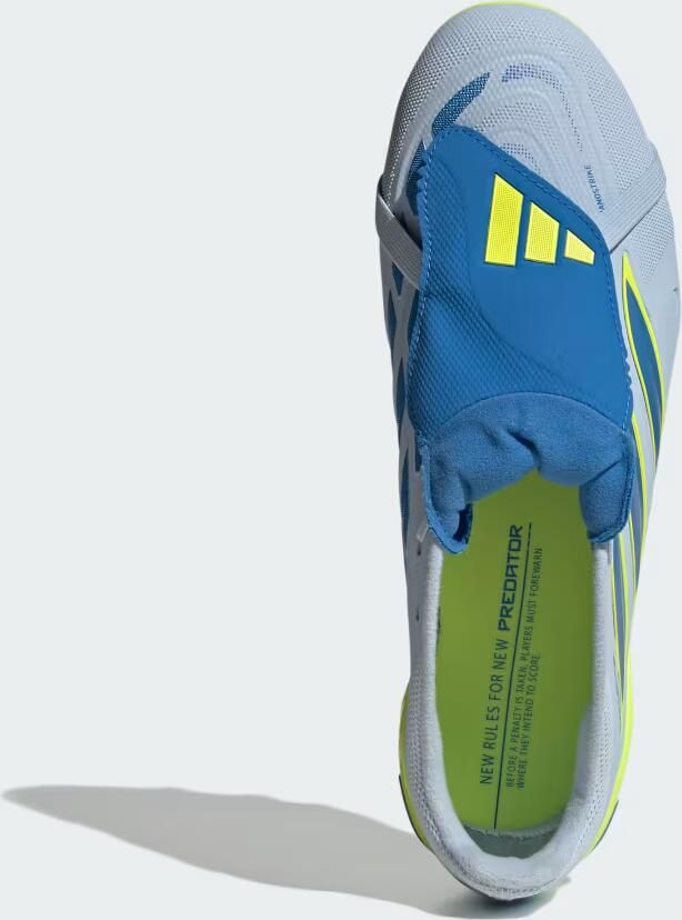 Adidas Perfor ce Predator League Fold-Over Tongue Artificial Ground Voetbalschoenen Unisex Blauw - Foto 3