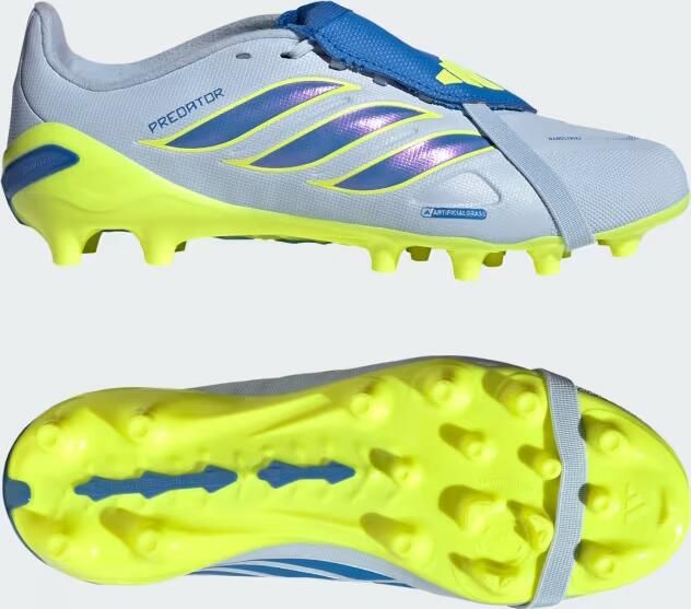 Adidas Perfor ce PREDATOR LEAGUE Fold-Over Tongue Artificial Ground Voetbalschoenen Kids Kinderen Blauw - Foto 2