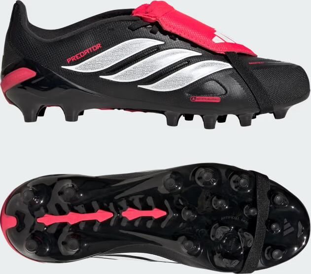 Adidas Perfor ce Predator League Fold-Over Tongue Artificial Ground Voetbalschoenen Kids Kinderen Zwart - Foto 2