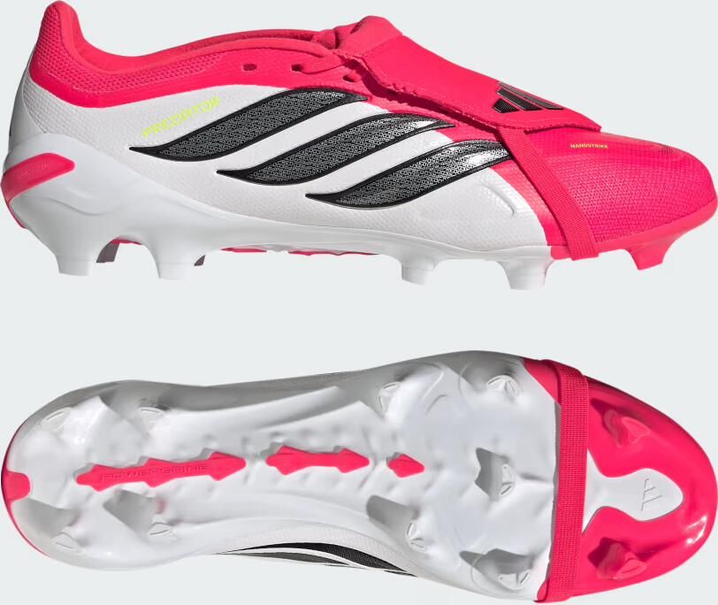 Adidas Perfor ce PREDATOR LEAGUE Fold-Over Tongue Firm Ground Voetbalschoenen Unisex Rood - Foto 2
