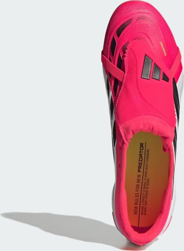 Adidas Perfor ce PREDATOR LEAGUE Fold-Over Tongue Firm Ground Voetbalschoenen Unisex Rood - Foto 3