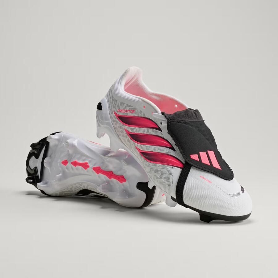 Adidas Perfor ce Predator League Fold-Over Tongue Firm Ground Voetbalschoenen Unisex Wit - Foto 3