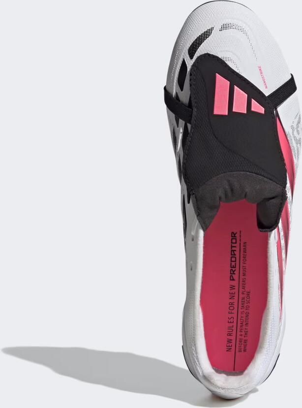Adidas Perfor ce Predator League Fold-Over Tongue Firm Ground Voetbalschoenen Unisex Wit - Foto 3