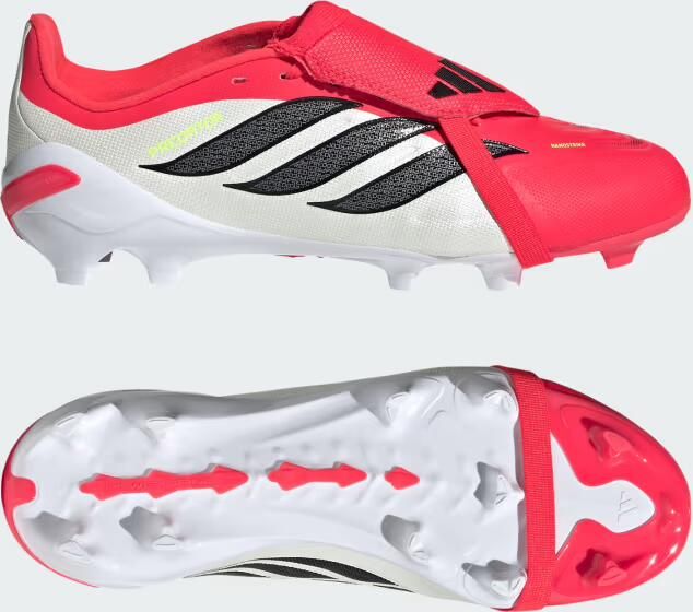 Adidas Perfor ce PREDATOR LEAGUE Fold-Over Tongue Firm Ground Voetbalschoenen Kids Kinderen Rood - Foto 2