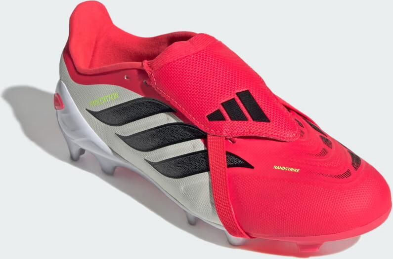 Adidas Perfor ce PREDATOR LEAGUE Fold-Over Tongue Firm Ground Voetbalschoenen Kids Kinderen Rood - Foto 5