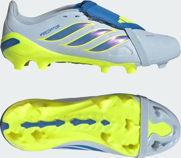 Adidas Perfor ce PREDATOR LEAGUE Fold-Over Tongue Firm Ground Voetbalschoenen Kids Kinderen Blauw - Foto 2
