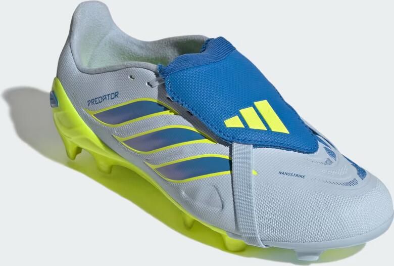 Adidas Perfor ce PREDATOR LEAGUE Fold-Over Tongue Firm Ground Voetbalschoenen Kids Kinderen Blauw - Foto 5