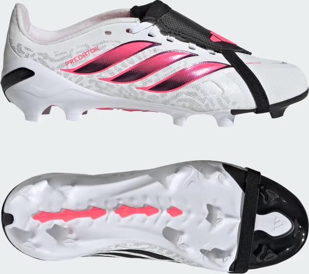 Adidas Perfor ce Predator League Fold-Over Tongue Firm Ground Voetbalschoenen Kids Kinderen Wit - Foto 2