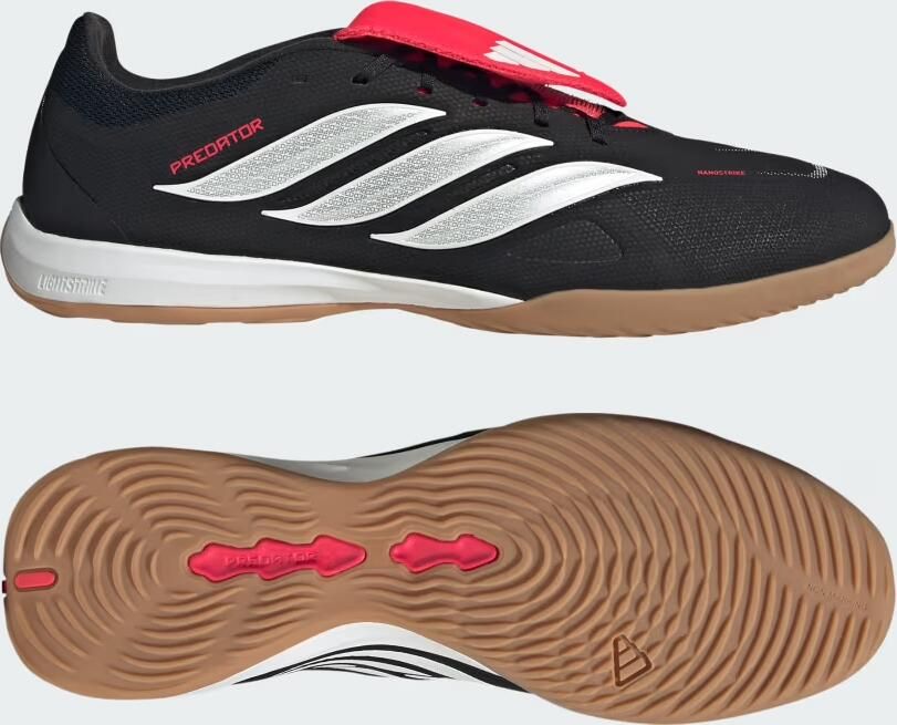 Adidas Perfor ce PREDATOR LEAGUE Fold-Over Tongue Indoor Voetbalschoenen Unisex Zwart - Foto 2