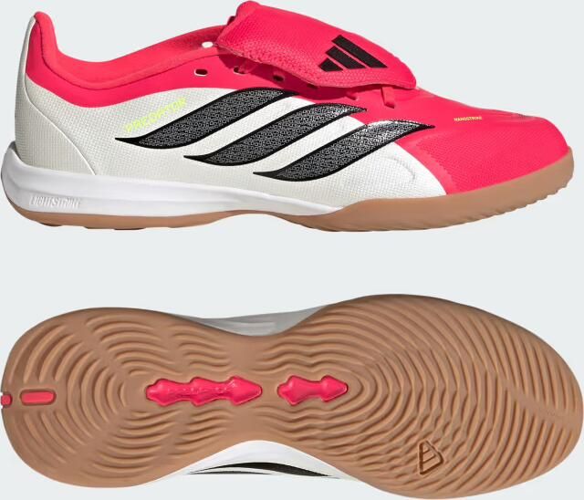 Adidas Perfor ce Predator League Fold-Over Tongue Indoor Voetbalschoenen Kids Kinderen Rood - Foto 2