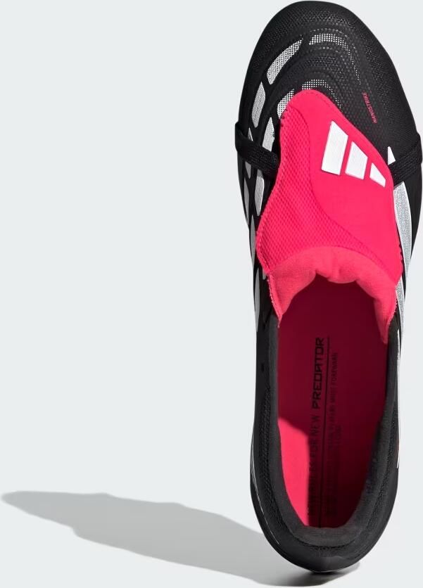 Adidas Perfor ce PREDATOR LEAGUE Fold-Over Tongue Soft Ground Voetbalschoenen Unisex Zwart - Foto 3