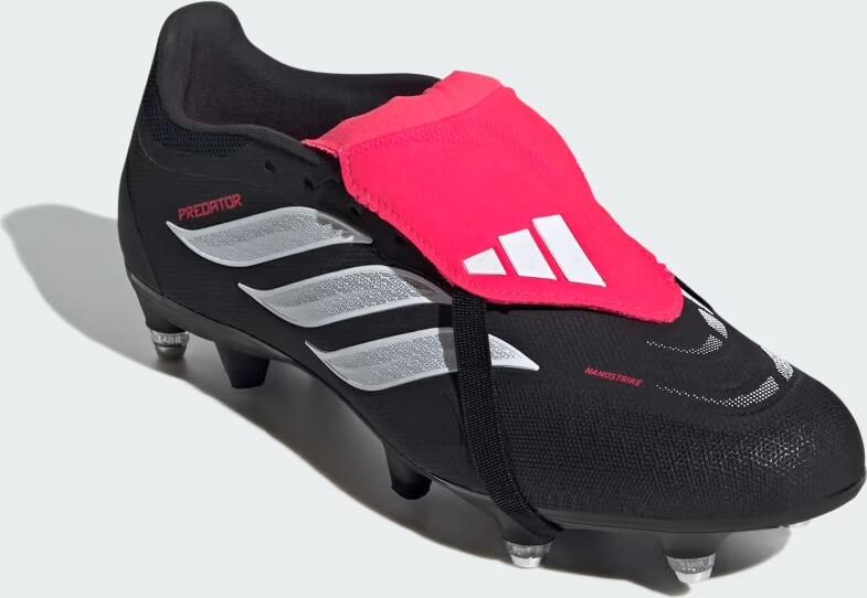 Adidas Perfor ce PREDATOR LEAGUE Fold-Over Tongue Soft Ground Voetbalschoenen Unisex Zwart - Foto 5
