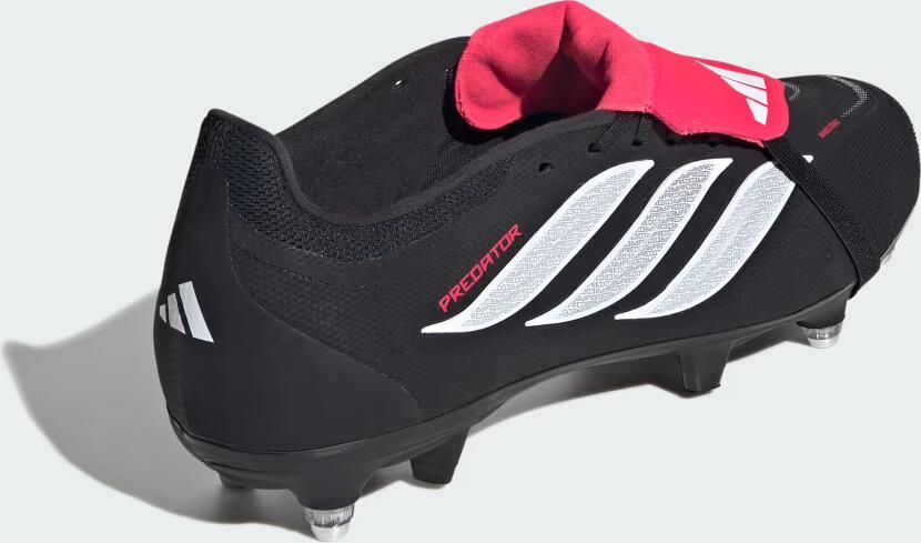 Adidas Perfor ce PREDATOR LEAGUE Fold-Over Tongue Soft Ground Voetbalschoenen Unisex Zwart - Foto 6