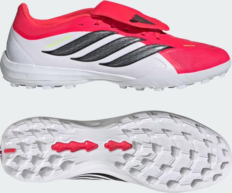 Adidas Perfor ce PREDATOR LEAGUE Fold-Over Tongue Turf Voetbalschoenen Unisex Rood - Foto 2