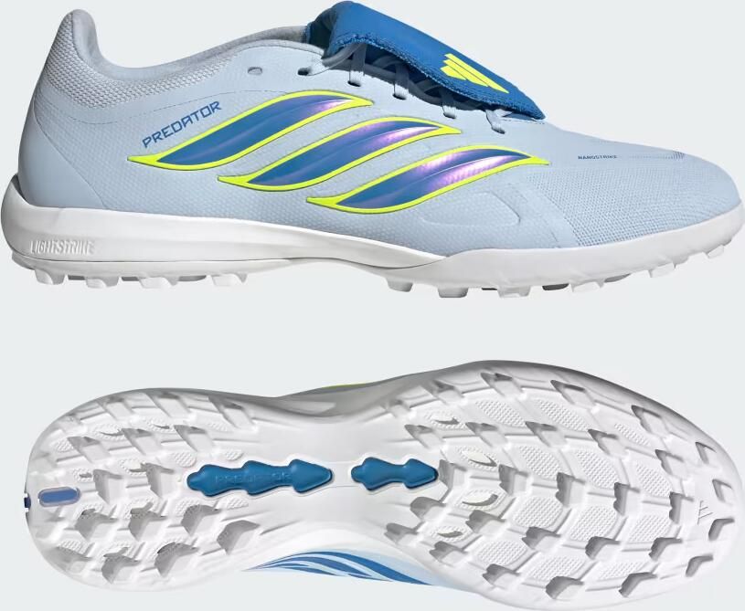 Adidas Perfor ce PREDATOR LEAGUE Fold-Over Tongue Turf Voetbalschoenen Unisex Blauw - Foto 2