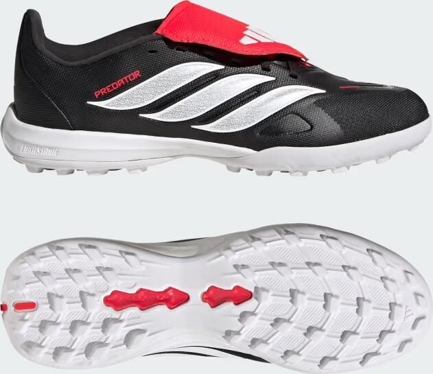 Adidas Perfor ce PREDATOR LEAGUE Fold-Over Tongue Turf Voetbalschoenen Kids Kinderen Zwart - Foto 2