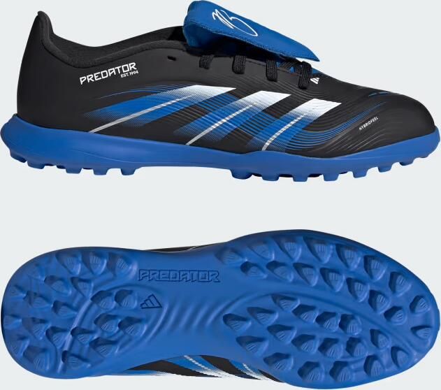 Adidas Perfor ce Predator League Jude Bellingham Fold-Over Tongue Turf Voetbalschoenen Kids Kinderen Zwart - Foto 3