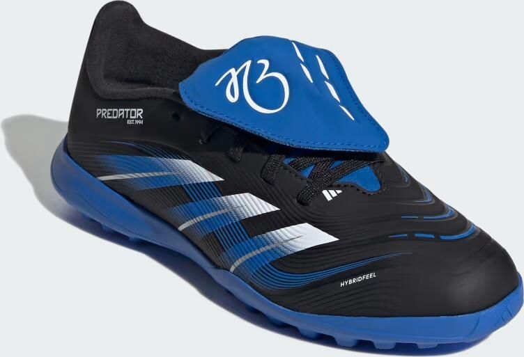 Adidas Perfor ce Predator League Jude Bellingham Fold-Over Tongue Turf Voetbalschoenen Kids Kinderen Zwart - Foto 6