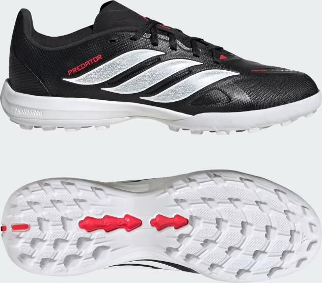 Adidas Perfor ce Predator League Kunstgras En Hardcourt Voetbalschoenen Kids Kinderen Zwart - Foto 2