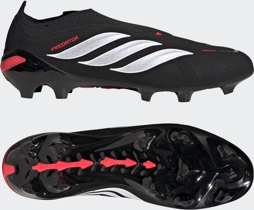 Adidas Perfor ce PREDATOR LEAGUE Laceless Firm Ground Voetbalschoenen Unisex Zwart - Foto 2