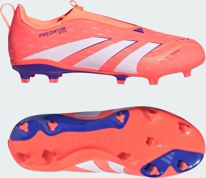 Adidas Perfor ce Predator League Laceless Firm Multi-Ground Voetbalschoenen Kinderen Oranje - Foto 7