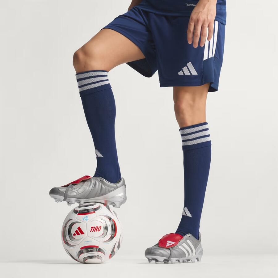 Adidas Predator Gunmetal Mania Elite FT Gras Voetbalschoenen (FG) Grijs Rood Zilver Wit - Foto 3