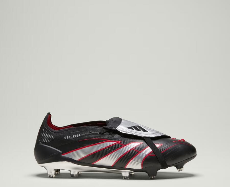 Adidas Predator Elite FT Limited Edition Gras Voetbalschoenen (FG) Zwart Zilver Rood - Foto 7