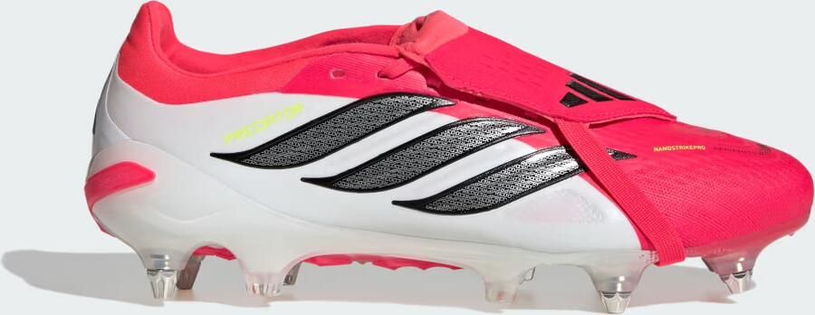 Adidas Predator Pro FT IJzeren-Nop Voetbalschoenen (SG) Rood Wit Zwart - Foto 3