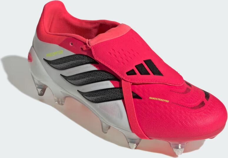 Adidas Predator Pro FT IJzeren-Nop Voetbalschoenen (SG) Rood Wit Zwart - Foto 6