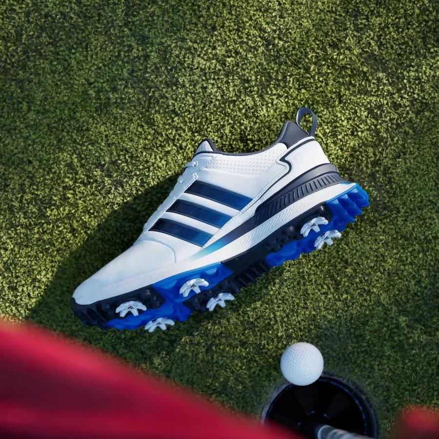 Adidas R2 Heren Golfschoenen Wit Blauw - Foto 7