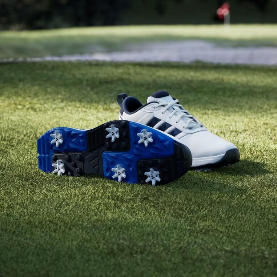 Adidas R2 Heren Golfschoenen Wit Blauw - Foto 4