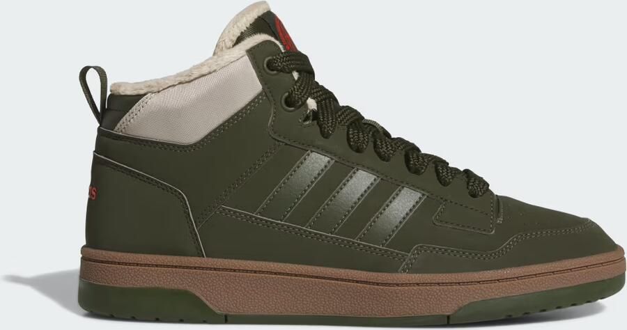 Adidas Sportswear Rapid Court Mid Winterized Schoenen Unisex Groen - Foto 2