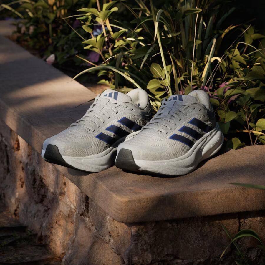 Adidas Response 2 Hardloopschoenen Grijs Paars 2 3 Man - Foto 6