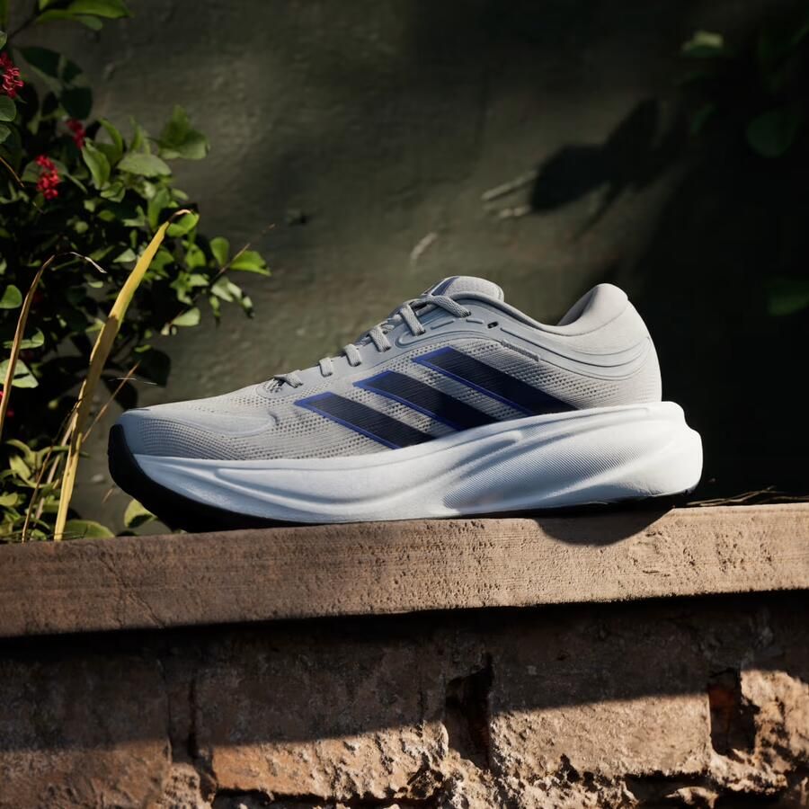 Adidas Response 2 Hardloopschoenen Grijs Paars 2 3 Man - Foto 8