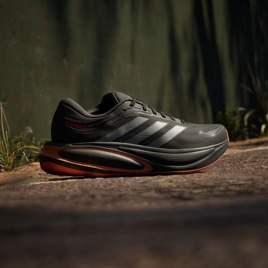 Adidas Heren Response Runner 2 M Sneaker Hardloopschoen KJ1755 Zwart - Foto 3