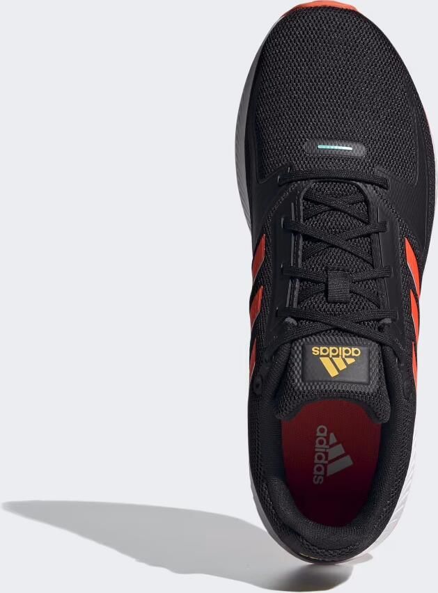 Adidas Performance Runfalcon 2.0 hardloopschoenen zwart rood goud - Foto 3