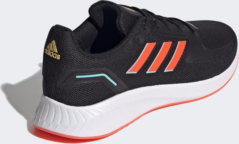 Adidas Performance Runfalcon 2.0 hardloopschoenen zwart rood goud - Foto 6