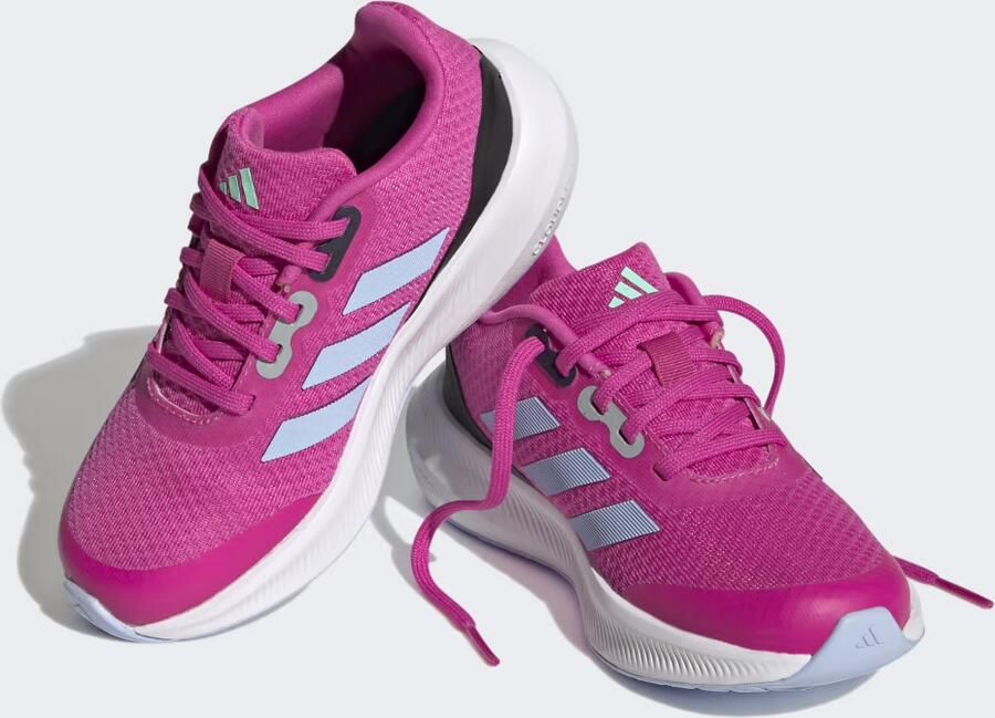 Adidas Sportswear RunFalcon 3 Sport Running Veterschoenen Kinderen Roze - Foto 4