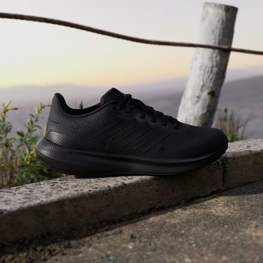 Adidas Performance Runfalcon 3.0 hardloopschoenen zwart antraciet - Foto 8