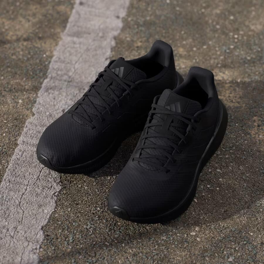 Adidas Performance Runfalcon 3.0 hardloopschoenen zwart antraciet - Foto 10