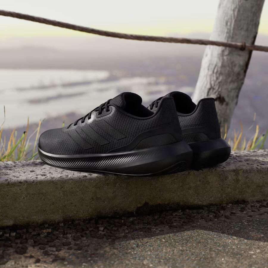 Adidas Performance Runfalcon 3.0 hardloopschoenen zwart antraciet - Foto 11