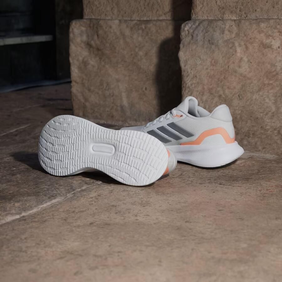 Adidas Runfalcon Sneakers Dames Wit 2 3 Mesh Synthetisch - Foto 3