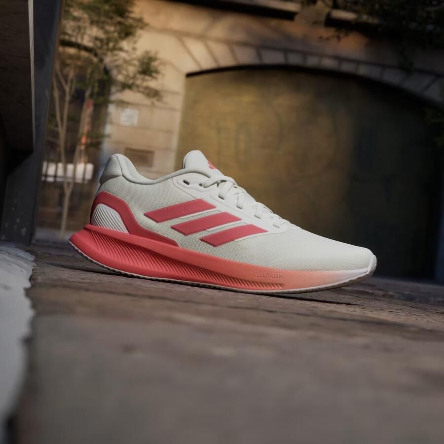 Adidas Runfalcon Sneakers Dames Wit 2 3 Mesh Synthetisch - Foto 2